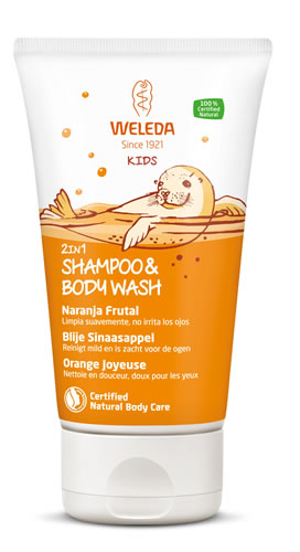 Weleda Kids Shampoo & bodywash orange joyeuse 150ml